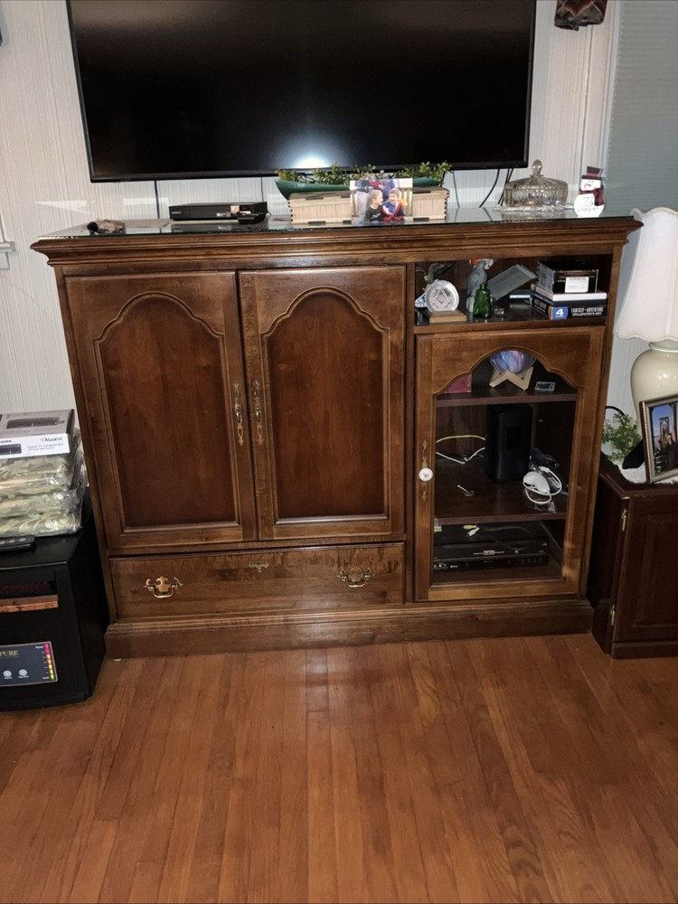 Wooden Entertainment Center