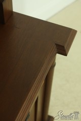 F33178: Mahogany Custom Made Pool Rack Bookcase Cabinet