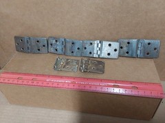 Set of 6 upper door hinges for Sellers kitchen cabinet original