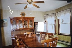 Vintage Wood Hutch China Cabinet 64”W x 79”H Pickup Dunellen NJ