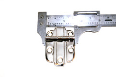 Art Deco Hoosier Cabinet Hinge Wilson Sellers Napanee Nickel Plated Brass Pair