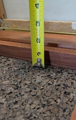 Vintage Rustic Solid Wood Skinny Display Curio Cabinet Memo Cork Board & Doors