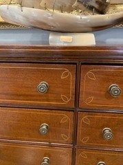Antique 12 Drawer Mahogany Apothecary Cabinet – Circa 1800s (Rare!!!) EXC.