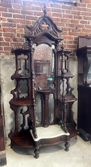 Antique Victorian Rosewood Mitchell & Rammelsberg Etagere / Hall Tree