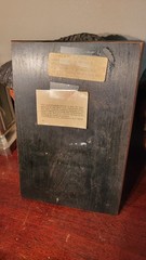 1960s Vintage Union National Wood PANEL SAMPLE For Chinoiserie Credenza 9×6″