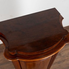19th Century Danish Mahogany Narrow Column Cabinet