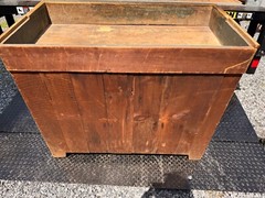 antique Paint decorated dry sink step back cupboard folk art pa 1860 primitive
