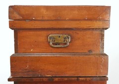 Late 19th Century Victorian Pine Tool Cabinet