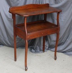 Antique Quarter Sawn Oak Server – original finish