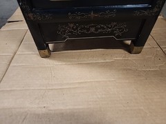 antique china hand carved cabinet