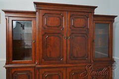 F65808EC: Mahogany Large 3 Section TV Entertainment Bookcase Unit