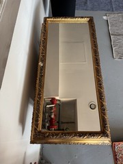 Antique Wooden Bathroom Cabinet Wall Cabinet Medicine Cabinet with mirror