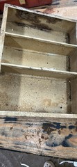 Antique Metal Medicine Cabinet