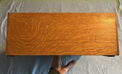 Vintage GLOBE WERNICKE Oak Double Drawer Index Card File Cabinet Card Index VN