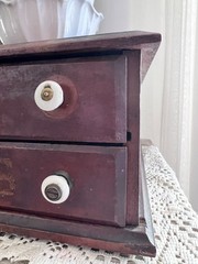 Antique Howard Two Drawer Cabinet