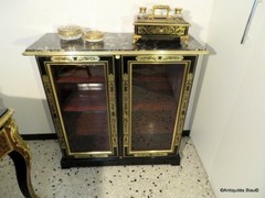 Little Showcase in Boulle marquetry Louis XIV style XVIIIe period perfect condi
