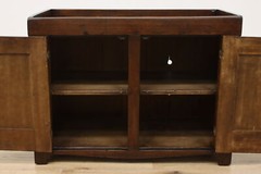Farmhouse Primitive Antique Country Dry Sink Cupboard #51953