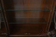 71978: KARGES 4 Door Mahogany Breakfront China Cabinet