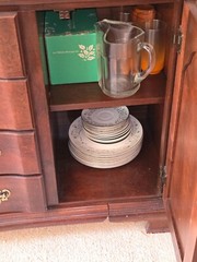 China Cabinet, Antique Dishes, and more