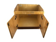 Mid Century Compact Credenza by Heywood Wakefield 14 x 16 x 13″ Modular
