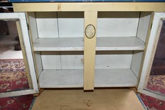 Antique Child Kitchen Cupboard Primitive Painted Toy Cabinet Shabby Chic