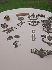 Vintage Collection Of Hardware Cabinet Pulls