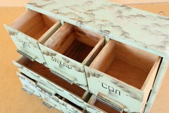 Vintage Furniture Cupboard Kitchen Cabinet Wall Storage Box Drawer 1960s.