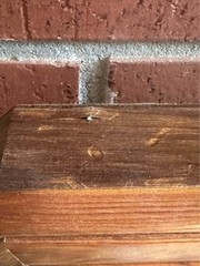 Cottagecore Vintage Wooden Framed Grandma Art Wall Storage Cabinet Unique