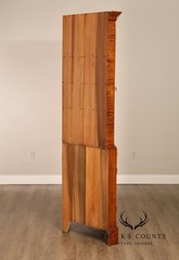 Louis Irion Tiger Maple Corner Cabinet*