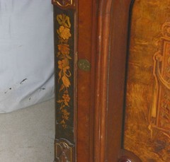 Antique Renaissance Revival walnut Victorian Cabinet Credenza