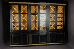 O-Sam-14 Highly Significant Library Cabinet in the Biedermeier Style