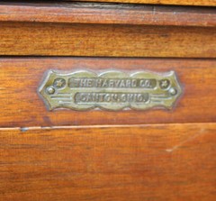 Antique Walnut Dental Storage Cabinet – Harvard Company –