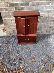 salesman sample stepback cupboard
