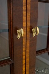 70176: COUNCILL CRAFTSMEN Large 4 Door Mahogany Breakfront Bookcase