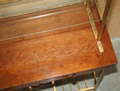 STUNNING AMERICAN MID CENTURY MODERN CIRCA 1960’S MAHOGANY & BRASS DRY BAR