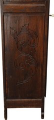 Antique French Brittany Cabinet from 1890, Chestnut Wood