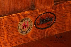 Stickley Mission Collection Roycroft Oak Chafing Cabinet