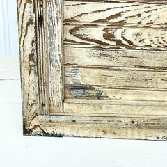 Atq Wood Wall Mount Cabinet Early 20th C Primitive Farmhouse Cupboard Cottage