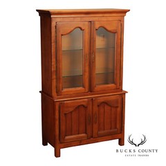 Guido Michele Italian Provincial China Display Cabinet