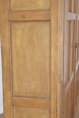 Antique English Pine Cupboard Armoire Cabinet Wardrobe Pantry Linen Victorian