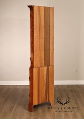 Louis Irion Tiger Maple Corner Cabinet*