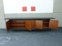 IMPORTANT ITALIAN OR MEXICAN MODERNIST MID CENTURY MODERN SIDEBOARD – P
