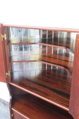 Mid Century Danish Rosewood Corner Cabinet Storage Cupboard 6167
