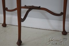 72524: MAITLAND SMITH Attributed Georgian Mahogany Curio Cabinet