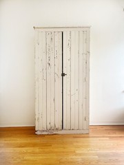 Primitive Antique Early American Kitchen Cabinet