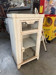 1900s Antique Medical Cabinet Kitchen Industrial Dental Rustic Entryway Display