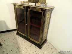 Little Showcase in Boulle marquetry Louis XIV style XVIIIe period perfect condi