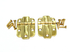 Hoosier Cabinet Hinge Art Deco Wilson Napanee Sellers Pair Brass