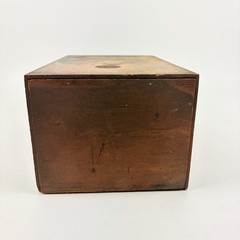 Antique Wood Wooden Index Recipe Library Card Catalog File Drawer Dovetail VTG