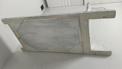 antique wall hanging cabinet medicine comb shaving shelve with mirror hallway ba